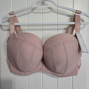NWT Ewa Michalak PLP style pink bra size 80HH/36HH UK